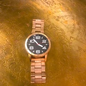 Oversized Rosegold Watch